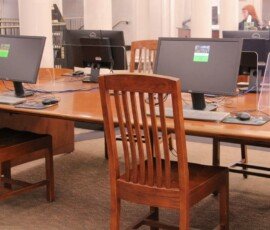 Public computers at FLPL